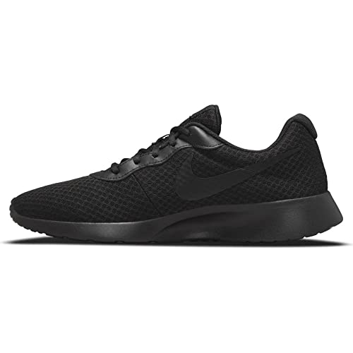 Nike Herren Tanjun Sneaker, Black/Black-Barely Volt, 46 EU
