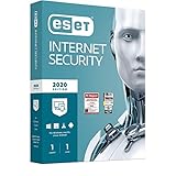 ESET Internet Security 2020 | 1 Gerät | 1 Jahr | Windows (10, 8, 7 und Vista), macOS, Linux und Android | Aktivierungscode in Standardverpackung