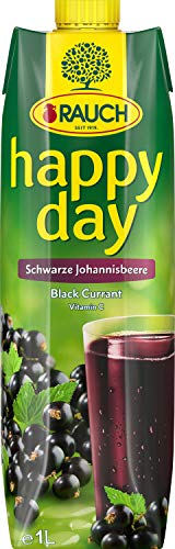 Rauch Happy Day Schwarze Johannisbeere, 12er Pack (12 x 1 l)