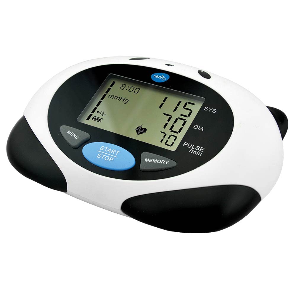 Sanity - Blutdruckmessgerät FÜR KINDER - Oberarm schnelle & präzise Blutdruckmessung