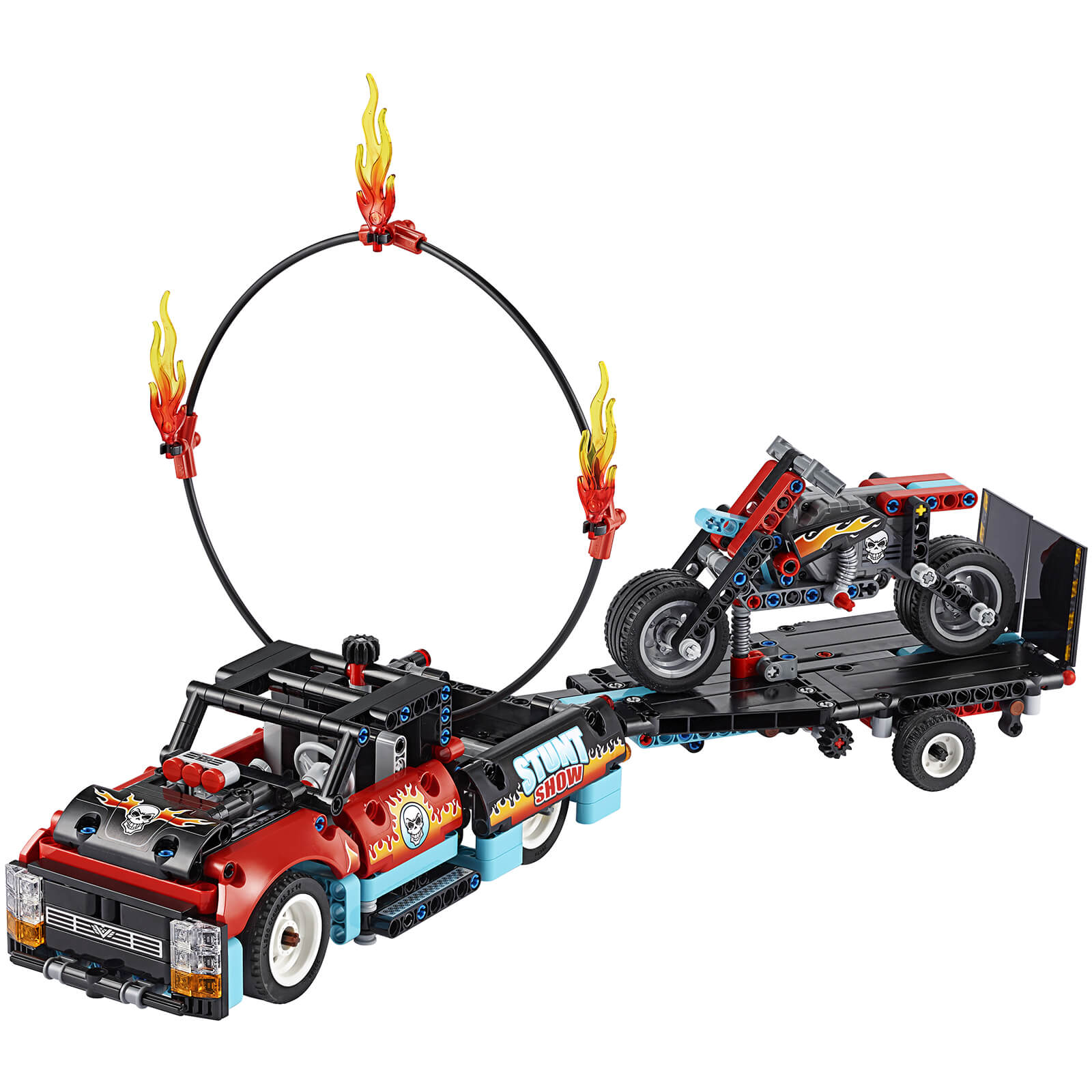 LEGO Technic:Stunt-Show mit Truck und Motorrad (42106) 2