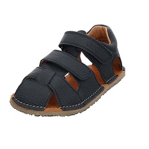 Froddo Jungen Sandalen Schuhe Barefoot Flexy Sandale Glattleder Kinderschuhe Uni klettsandale