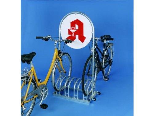 Fahrradständer Werbe-Fahrradständer RW5454 verzinkt