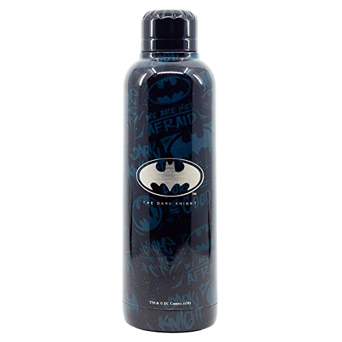 Stor Thermosflasche aus Edelstahl, 515 ml, Batman Symbol, Einzigartig, Standard
