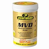 Peeroton MVD Mineral Vitamin Drink - Pfirsich-Marille, Elektrolyt Pulver mit den 5 wesentlichen Elektrolyten plus Zink, Magnesium und Vitamin C - regelmäßig einnehmen und das Immunsystem stärken, 300g
