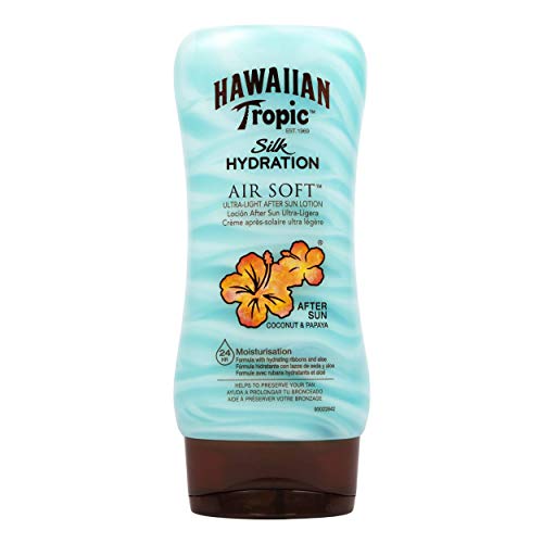 Hawaiian Tropic Silk Hydration Air Soft After Sun Lotion Coconut Papaya, 180 ml, 1