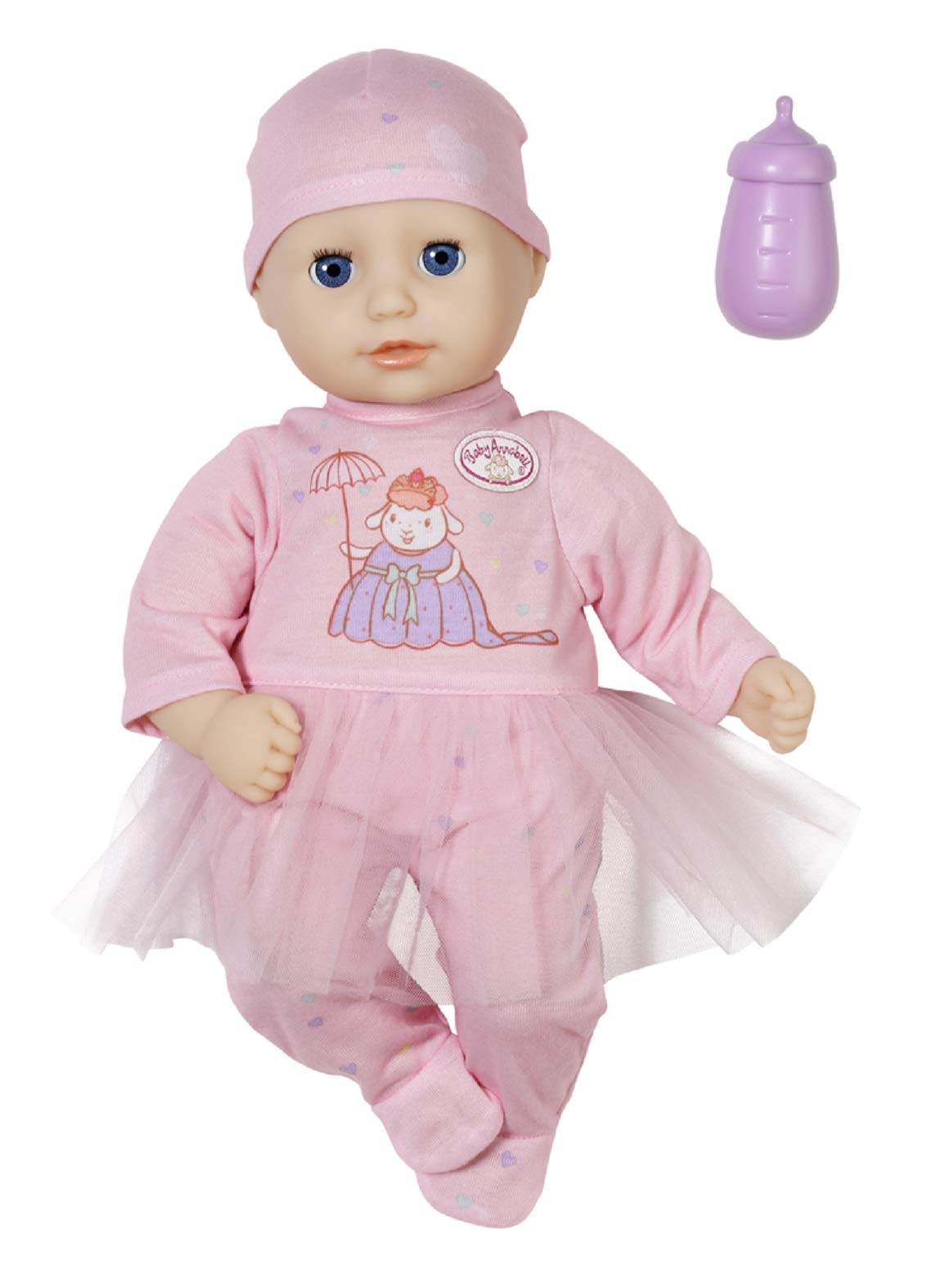 Baby Annabell Little Sweet Annabell, weiche Babypuppe mit Schlafaugen, 36 cm große Puppe, 705728 Zapf Creation
