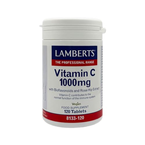 Lamberts Vitamin C 1000mg with Bioflavonoids 120 Tabletten (vegan)