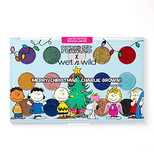 Wet 'n' Wild Peanut Collection Merry Christmas Charlie Brown! Palette for Eye & Face