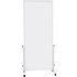 Maul Mobiles Whiteboard MAULsolid easy2move (B x H) 750mm x 1800mm Weiß kunststoffbeschichtet Beide