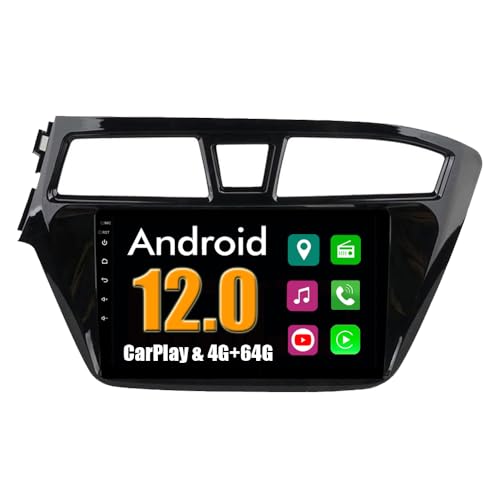 RoverOne Android System Autoradio für Hyundai I20 2015 mit Multimedia Stereo GPS Navigations Radio Bluetooth USB Mirror Link