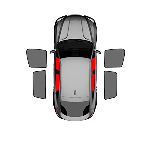 Auto Sonnenblenden für Mazda CX-30 2020 2021 2022 2023, Auto Seitenscheibe Sonnenschutz Verdunklung Privatsphäre Schutz Vorhang,4-Doors-Window