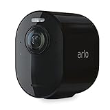 Arlo Ultra Smart Home kabellose 4K-HDR Zusatz-Überwachungskamera & Alarmanlage, Farbnachtsicht, 180 Grad Blickwinkel, WLAN, 2-Wege Audio, Spotlight, Bewegungsmelder, VMC5040, SmartHub benötigt