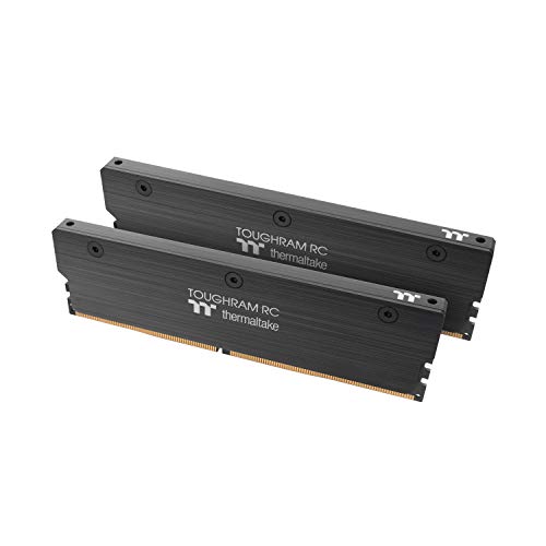Thermaltake TOUGHRAM RC DDR4 3600MHz C18 16GB (8GB x 2) Speicher Intel XMP 2.0 Ready with Realtime Performance Monitoring Software RA24D408GX2-3600C18A