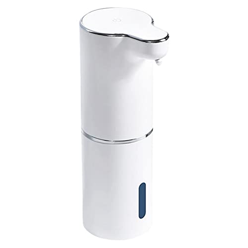 Bluerare Automatischer Schaumseifenspender für Badezimmer, Intelligente Waschhandmaschine mit USB-Aufladung, WeißEs, Hochwertiges ABS-Material