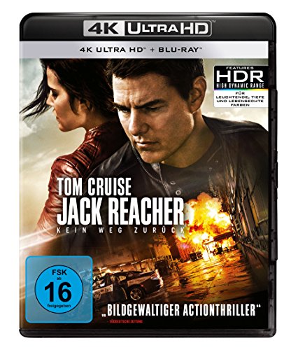 Jack Reacher #2: Kein Weg Zurück(uhd+br) Min: 118dd5.1ws 4k Ultra, 2Disc - Paramount 083106546 - (Ultra Hd Blu-ray / Action)