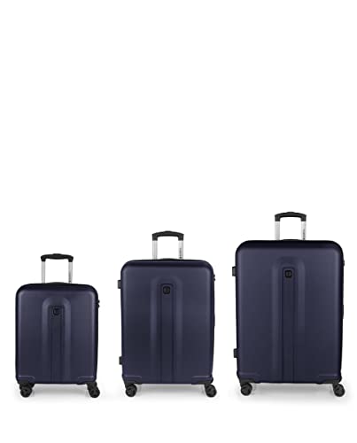 Kofferset (Kabine, Medium und Large) Jet starr mit Fassungsvermögen von 207 l, dunkelblau, koffersets