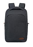 travelite Handgepäck Rucksack mit Laptop Fach 15,6 Zoll, Gepäck Serie BASICS Safety Daypack: Sicherer Rucksack mit verstecktem Hauptfach, 46 cm, 23 Liter