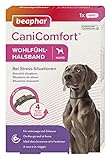 Beaphar CaniComfort Wohlfühl-Halsband für Hunde, Beruhigungsmittel für Hunde mit Pheromonen, Bei Stress-Situationen