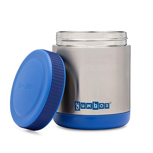 Yumbox Zuppa, 450ml - Thermobehälter für Essen | Essensbehälter Brotdose aus Edelstahl | Lunchbox für Suppe, warme Speisen, Babynahrung (Neptune Blue)