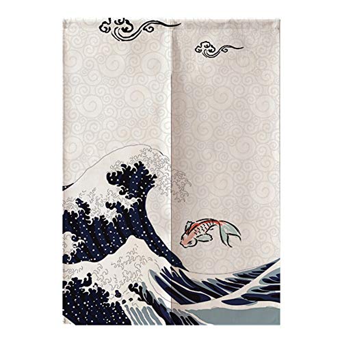 Japanischen Stil Tür Teiler Halbschatten Vorhänge für Küche Schlafzimmer Wohnkultur 85 * 120 cm