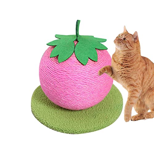 Kratzball für Katzen, 25,4 cm großer Kratzbaum aus Sisal, Kratzbaum für Kätzchen oder kleinere Katzen Dificato