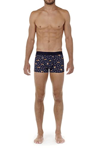 HOM AIPING Herren Boxer HO1 Funky Styles Boxershorts, Right Front beige,