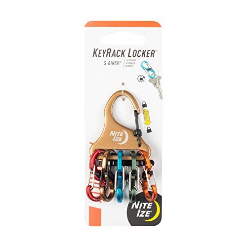 NiteIze KeyRack Locker S-Biner® Aluminum - Assorted