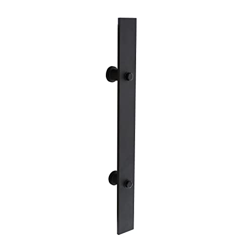 INTERSTEEL - Türgriff Mattschwarz, Schiebetür Handgriff - Türgriff für Schiebetüren, Innentüren und Wandschränke - 800 x 40 mm