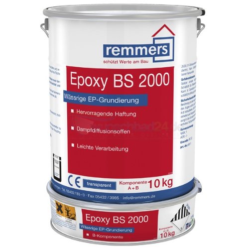Remmers Epoxy BS 2000 Epoxydharz TRANSPARENT 10 Kg