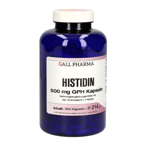 Gall Pharma Histidin 500 mg GPH Kapseln, 360 Kapseln