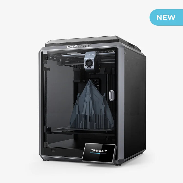 Creality 3D® K1 Schneller 3D-Drucker, 600 mm/s Höchstgeschwindigkeit, freihändige automatische Nivellierung