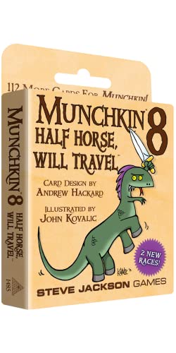 Steve Jackson Games 1485 - Munchkin 8 - Half Horse, Will Travel
