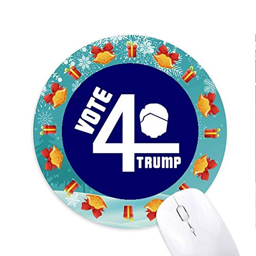 Wählen Sie Donald Trump Wahl Mousepad Rund Gummi Maus Pad Weihnachtsgeschenk