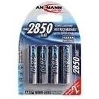 ANSMANN Mignon - Batterie 4 x AA Typ NiMH 2850 mAh (5035212)