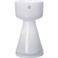 Vase / Kerzenhalter glas 20 cm H