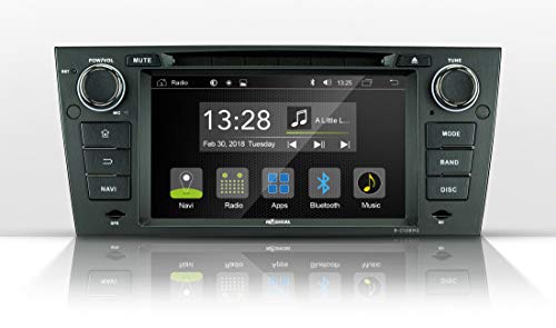 Radical R-C10BM2 mit 7“ Touchscreen | Infotainment Autoradio | passend für BMW E90 | Android 7.1 OS | vorbereitet für Navigation | FM Radio Bluetooth USB EasyConnect | Lenkradfernbedienung