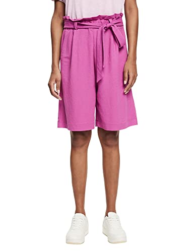 ESPRIT Shorts im Paperbag-Stil mit Bindegürtel