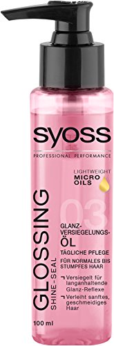 Syoss Glossing Shine Seal Glanzversiegelungs-Finish Fluid, 6er Pack (6 x 100 ml)
