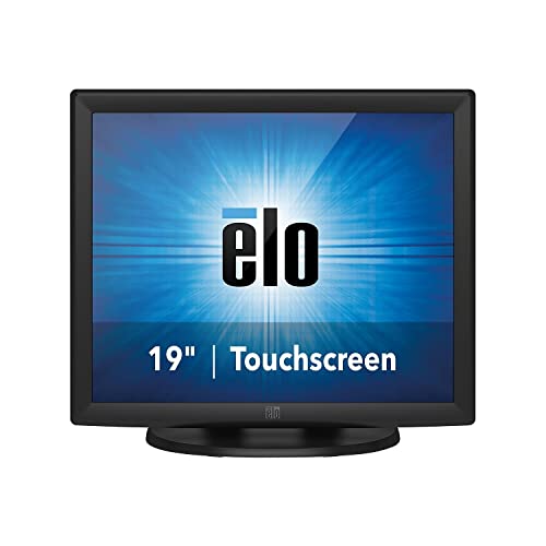 Elo 1915L 48,3 cm (19 Zoll) TFT Monitor (LCD, Touchscreen, VGA, 248 cd/m2, 8ms Reaktionszeit) dunkelgrau
