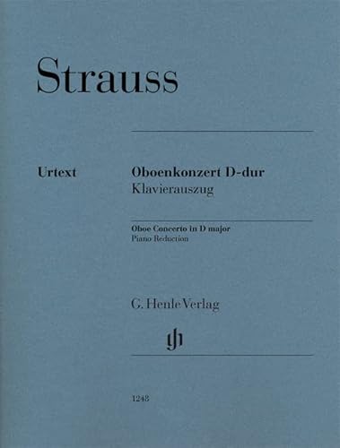 Strauss, Richard: Konzert D-Dur für Oboe und Orchester : für Oboe und Klavier Klavierauszug