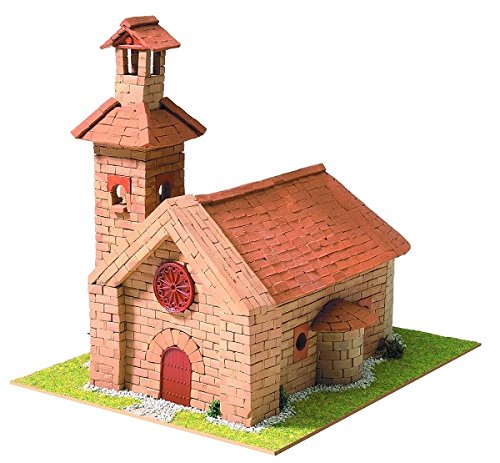 Keranova 30334 14,5 x 21 x 19,5 cm Mittelalter City Kapelle romanica Modell 3D Puzzle (2000)
