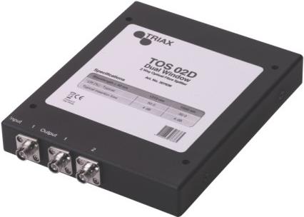 TRIAX TOS 02 D 2fach optischer Verstärke mit FC/PC Anschlüssen (307636)