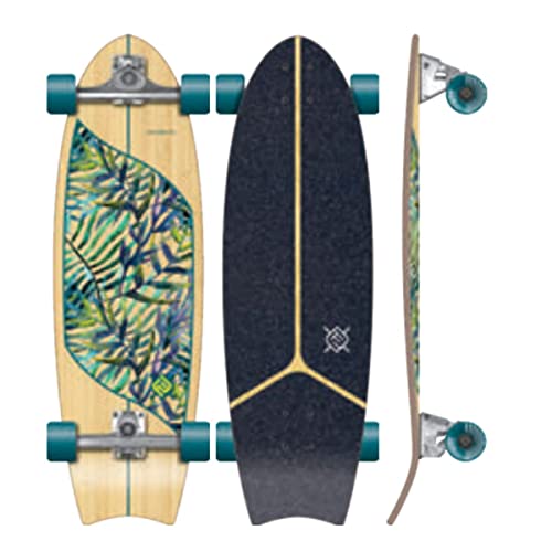 Flying Wheels Surf Skateboard 31, Farbe:Leaf, Größe:31'