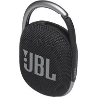 JBL CLIP 4 Bluetooth Lautsprecher in Schwarz – Wasserdichte, tragbare Musikbox mit praktischem Karabiner – Bis zu 10 Stunden kabelloses Musik Streaming