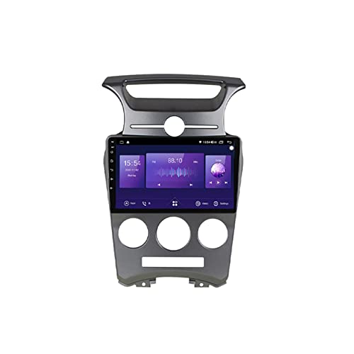 Android 11 9 Zoll Navigator für KIA Carens 2007–2011, Autoradio, Touchscreen, Bluetooth, Autoradio, unterstützt WiFi, GPS, USB, Lenkradsteuerung, Bluetooth, Spiegelverbindung, voll