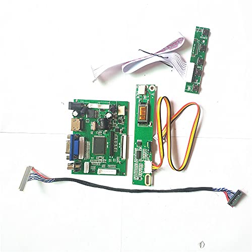 Für B156XW01 V.0/V.1/V.2 LCD-Bildschirm 1CCFL Wechselrichter 15.6 1366 * 768 30-Pin LVDS VGA HDMI-kompatibel AV-Controller Board (B156XW01 V.0)