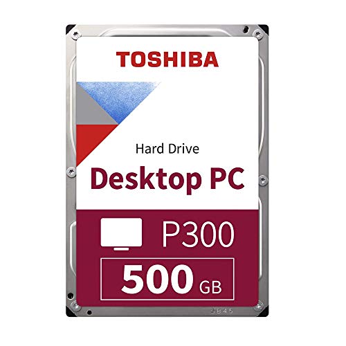Toshiba P300 500 GB Interne Festplatte (8,9 cm (3,5 Zoll), SATA) schwarz