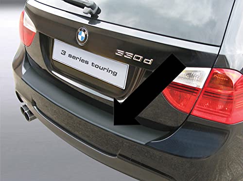 Richard Grant Mouldings Ltd. Original RGM Ladekantenschutz schwarz passend für BMW 3er E91 Touring M-Style Kombi 5-Türer ab Facelift Baujahre 09.2008-06.2012 RBP452