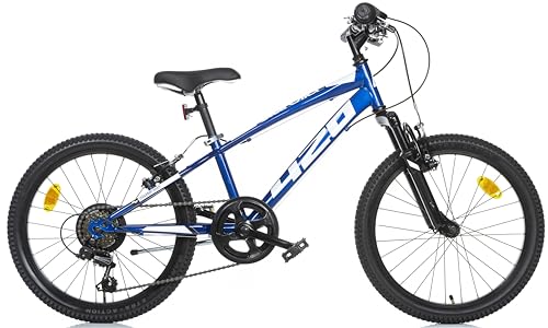 Dino Bikes Fahrrad für Kinder, Größe 20 Zoll (50,8 cm), vorne Aurela für Kinder, Art. 420US Shimano 6 Gänge, Blau (Blau)